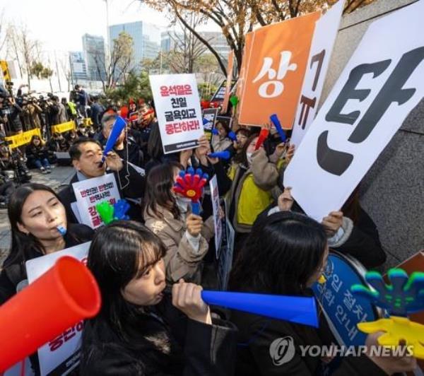 (LEAD)市民团体谴责韩国提议结束与日本的强制劳动争端