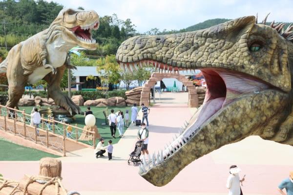 This photo was captured from the website of Gyeo<em></em>ngnam Goseong Dinosaur World Expo. (PHOTO NOT FOR SALE) (Yonhap) 