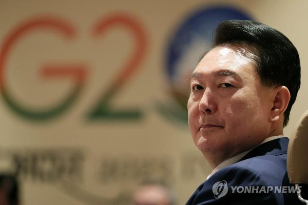 尹长官会见了在印度的韩国企业高层