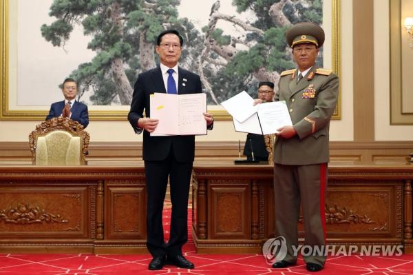 韩国暗示，即使没有朝鲜的挑衅，也有可能中断2018年南北军事协议