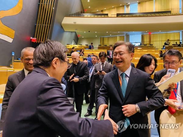 韩美就韩国加入联合国安理会的准备问题举行了实务会谈