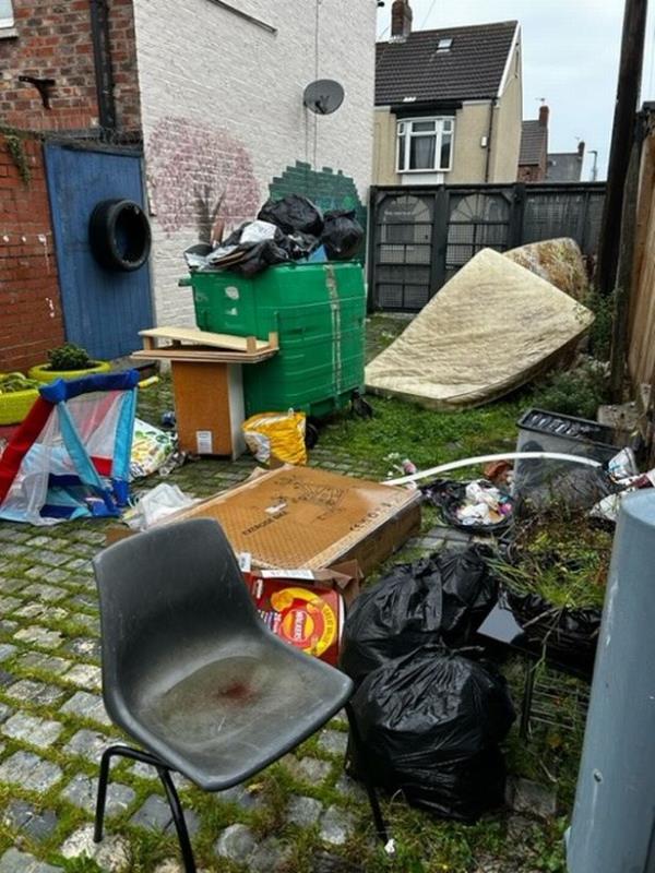 An enforcement office said there is a serious problem with flytipping in the area