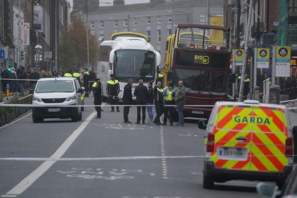 The knife attack occurred at around 1.30pm