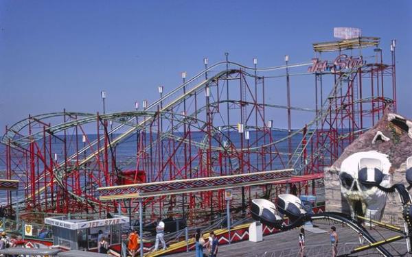 The original Jet Star rollercoaster