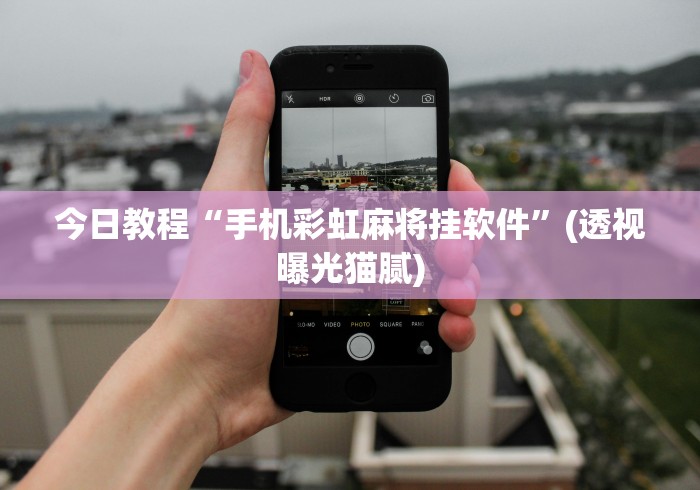 今日教程“手机彩虹麻将挂软件”(透视曝光猫腻)