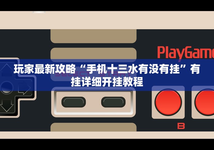 玩家最新攻略“手机十三水有没有挂”有挂详细开挂教程