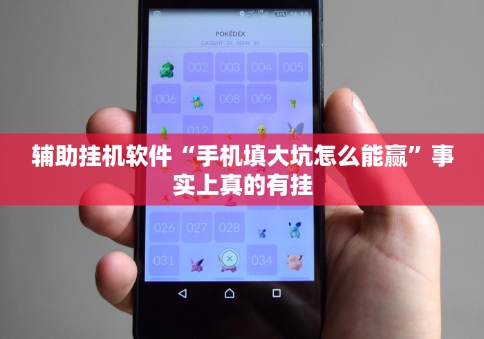 辅助挂机软件“手机填大坑怎么能赢”事实上真的有挂 辅助挂机软件“手机填大坑怎么能赢”事实上真的有挂