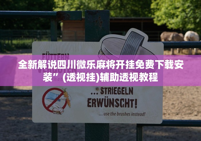 全新解说四川微乐麻将开挂免费下载安装”(透视挂)辅助透视教程