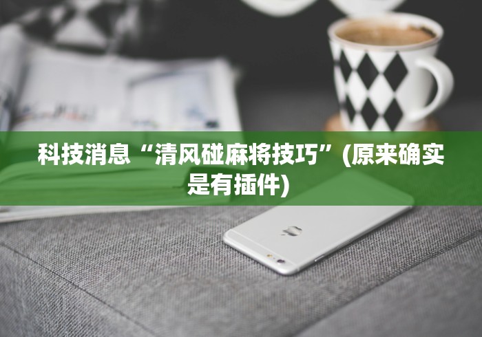 科技消息“清风碰麻将技巧”(原来确实是有插件) 