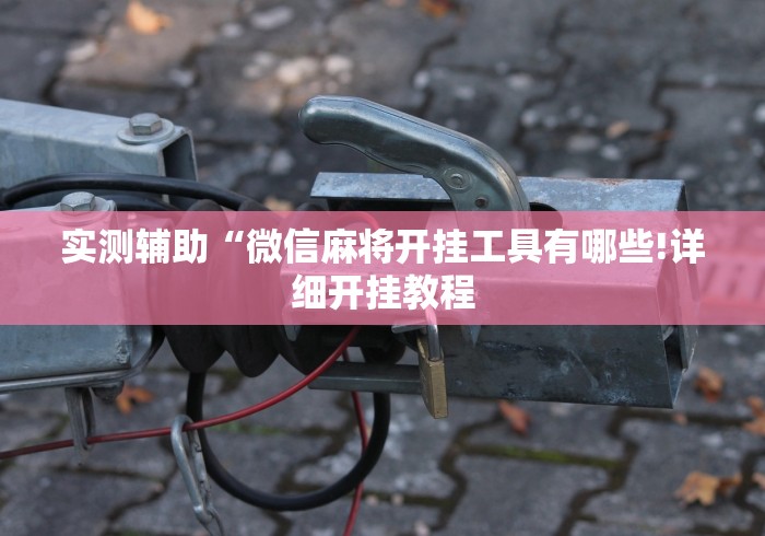 实测辅助“微信麻将开挂工具有哪些!详细开挂教程