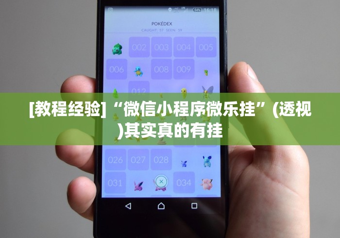 [教程经验]“微信小程序微乐挂”(透视)其实真的有挂