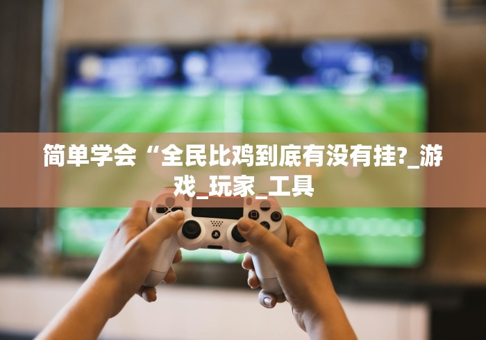 简单学会“全民比鸡到底有没有挂?_游戏_玩家_工具