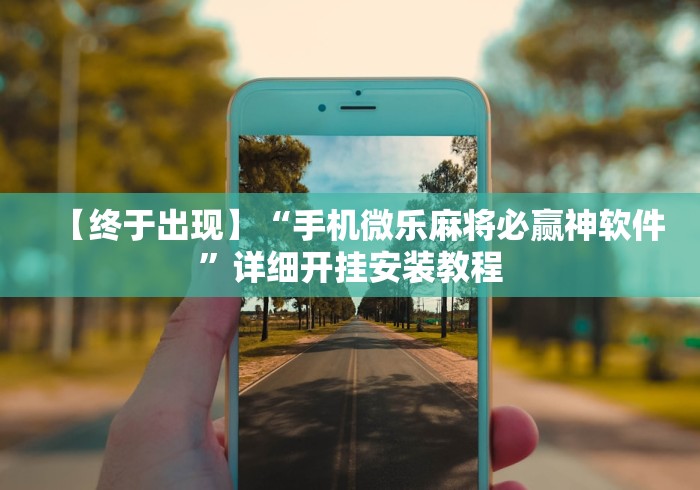 【终于出现】“手机微乐麻将必赢神软件”详细开挂安装教程