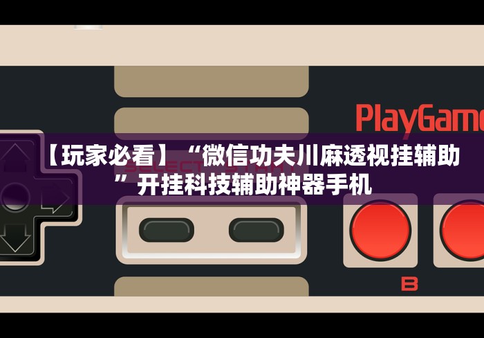 【玩家必看】“微信功夫川麻透视挂辅助”开挂科技辅助神器手机
