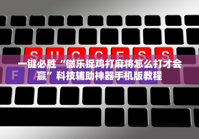 一键必胜“微乐捉鸡打麻将怎么打才会赢”科技辅助神器手机版教程