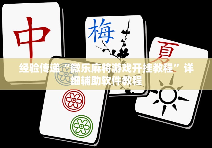 经验传递“微乐麻将游戏开挂教程”详细辅助软件教程