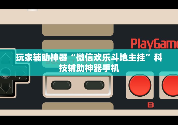 玩家辅助神器“微信欢乐斗地主挂	”科技辅助神器手机