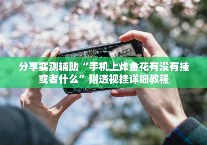 分享实测辅助“手机上炸金花有没有挂或者什么”附透视挂详细教程