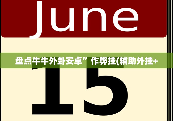 盘点牛牛外卦安卓”作弊挂(辅助外挂+