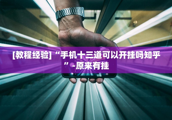 [教程经验]“手机十三道可以开挂吗知乎”-原来有挂