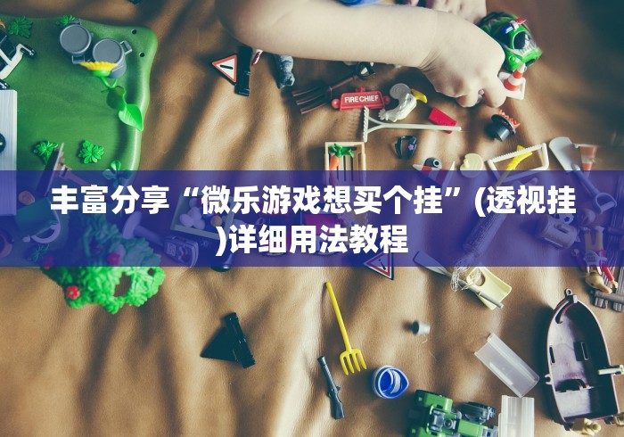 丰富分享“微乐游戏想买个挂”(透视挂)详细用法教程