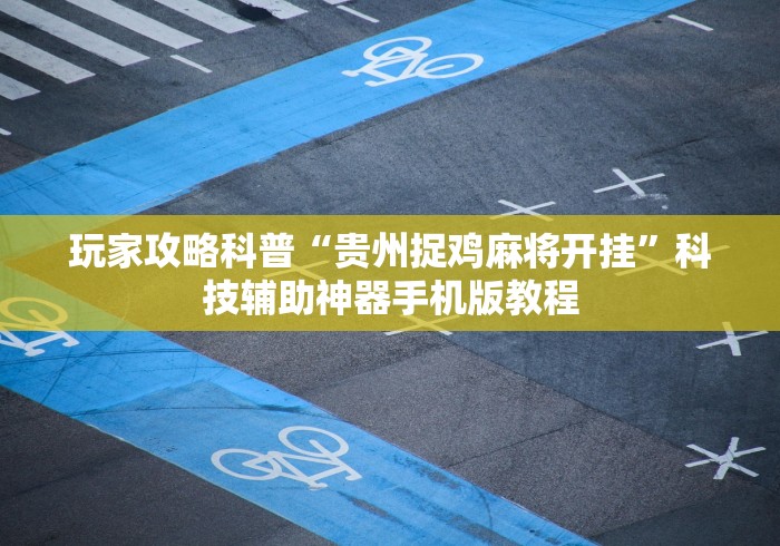 玩家攻略科普“贵州捉鸡麻将开挂	”科技辅助神器手机版教程