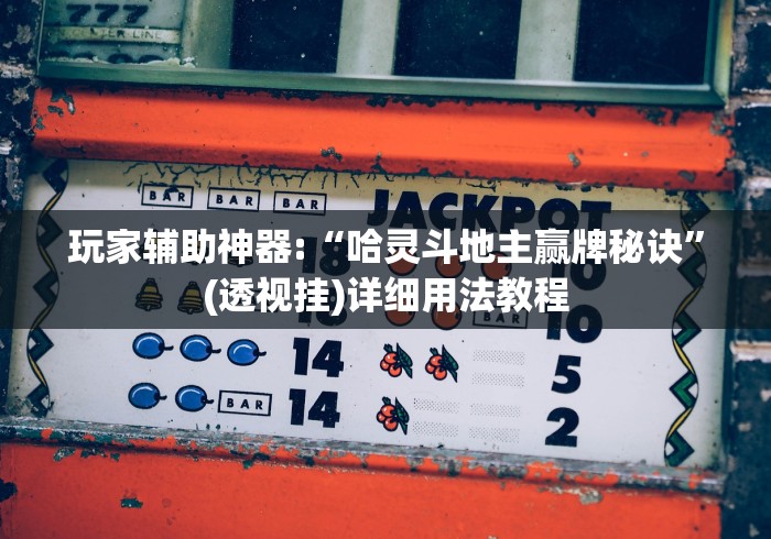 玩家辅助神器:“哈灵斗地主赢牌秘诀	”(透视挂)详细用法教程