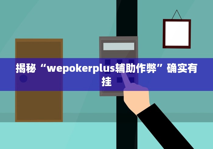 揭秘“wepokerplus辅助作弊”确实有挂