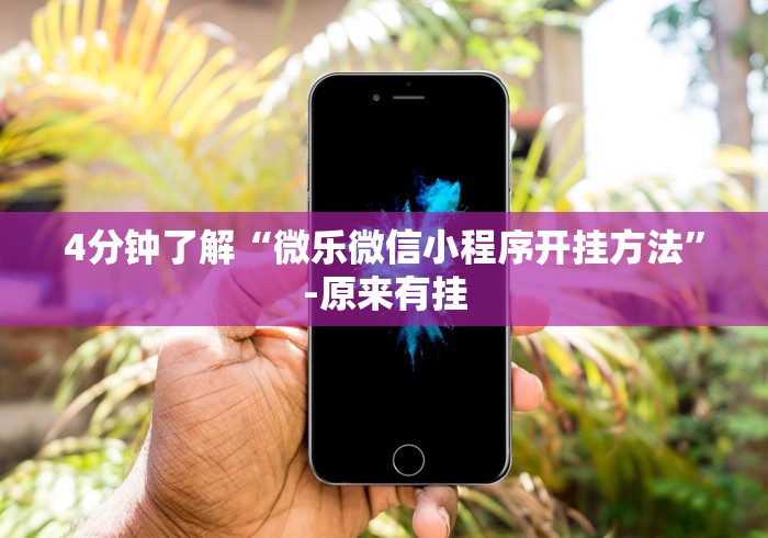 4分钟了解“微乐微信小程序开挂方法	”-原来有挂
