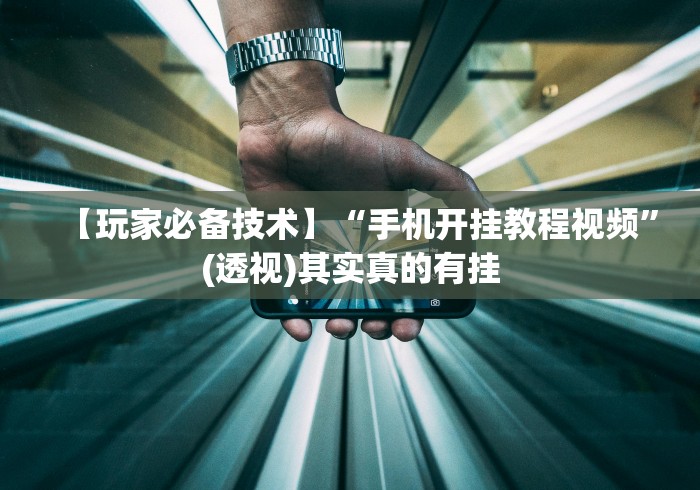 【玩家必备技术】“手机开挂教程视频”(透视)其实真的有挂