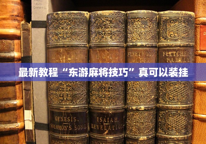 最新教程“东游麻将技巧”真可以装挂