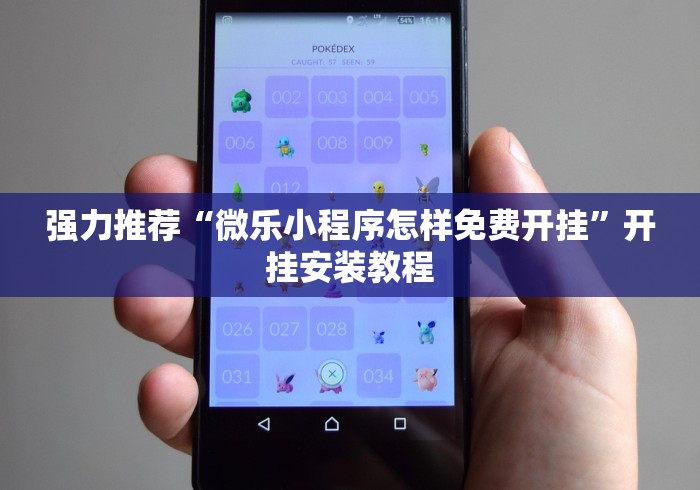 强力推荐“微乐小程序怎样免费开挂”开挂安装教程