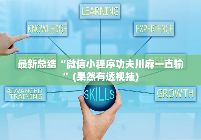最新总结“微信小程序功夫川麻一直输”(果然有透视挂)