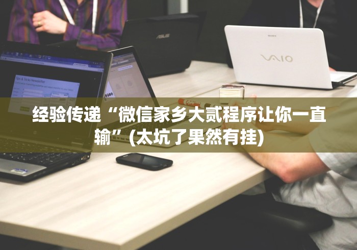经验传递“微信家乡大贰程序让你一直输”(太坑了果然有挂)