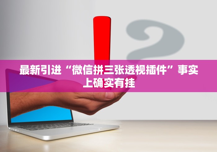 最新引进“微信拼三张透视插件”事实上确实有挂