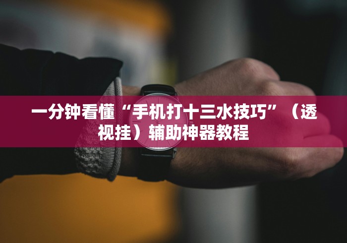 一分钟看懂“手机打十三水技巧”（透视挂）辅助神器教程